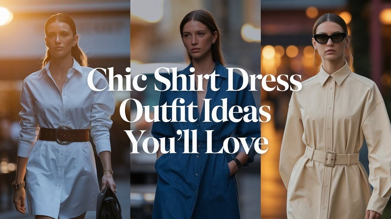 11 Chic Shirt Dress Outfit Ideas You’ll Love