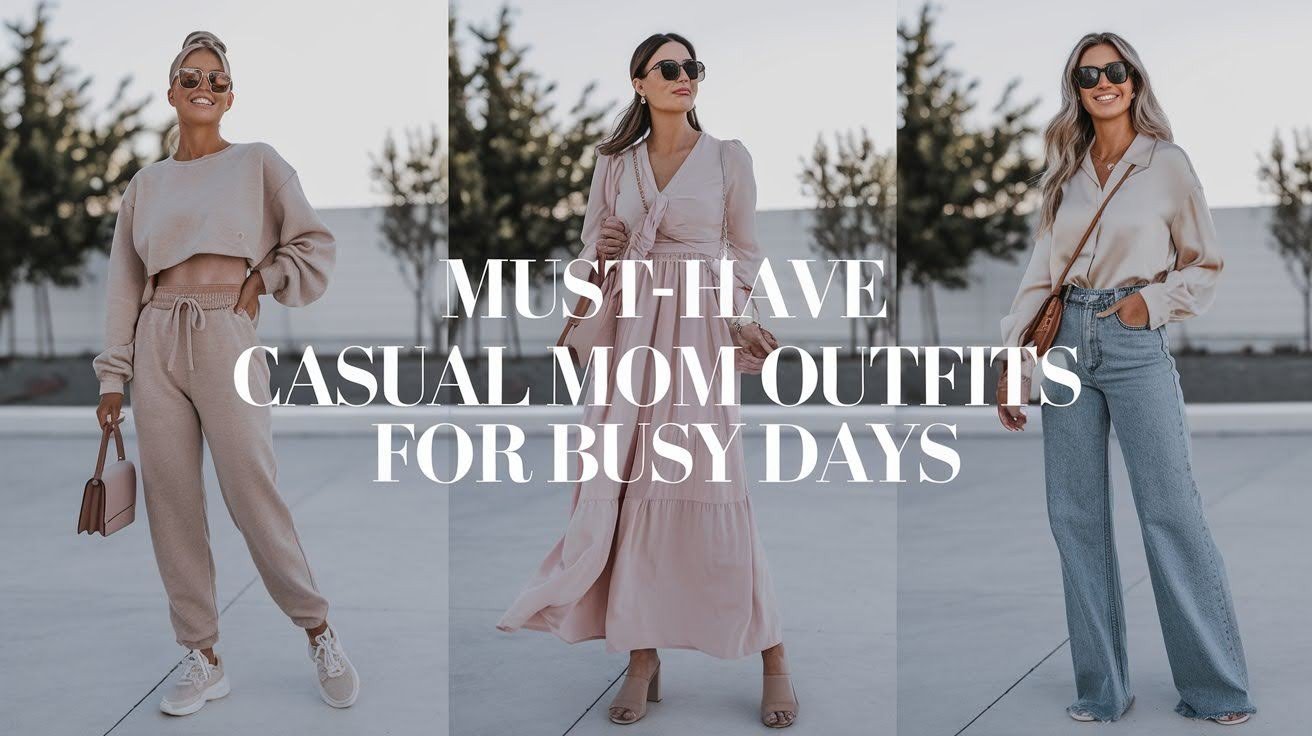 11 Must-Have Casual Mom Outfits for Busy Days
