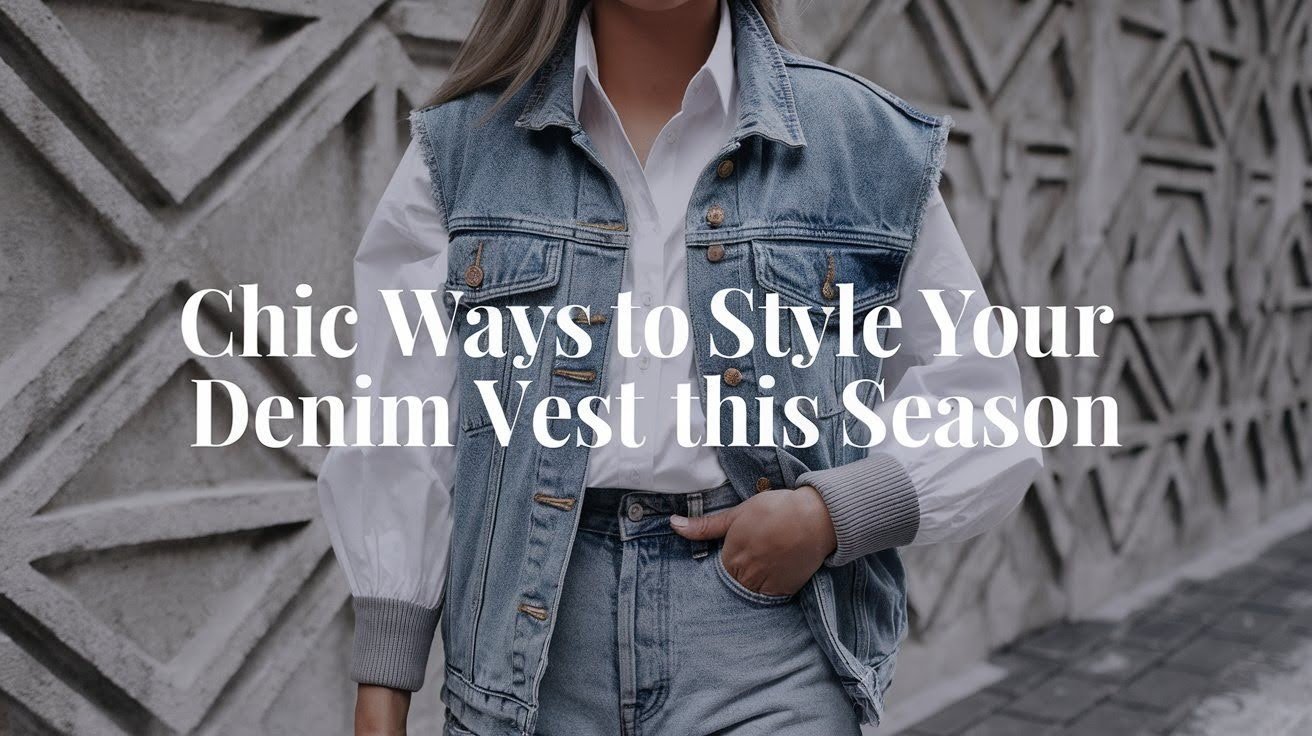 15 Chic Ways to Style Your Denim Vest