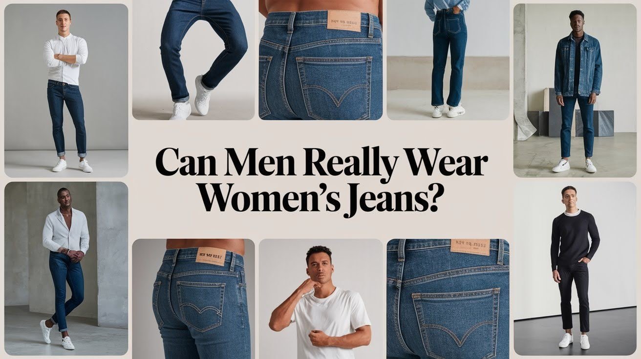 Can Men Really Wear Women's Jeans