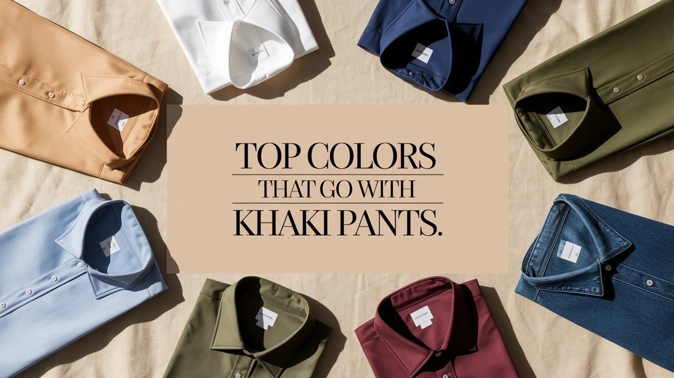 Top 15 Colors That Goes with Khaki Pants