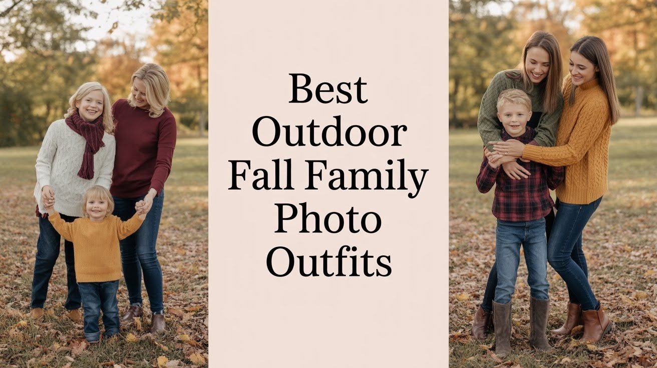 What Are the Best Outdoor Fall Family Photo Outfits