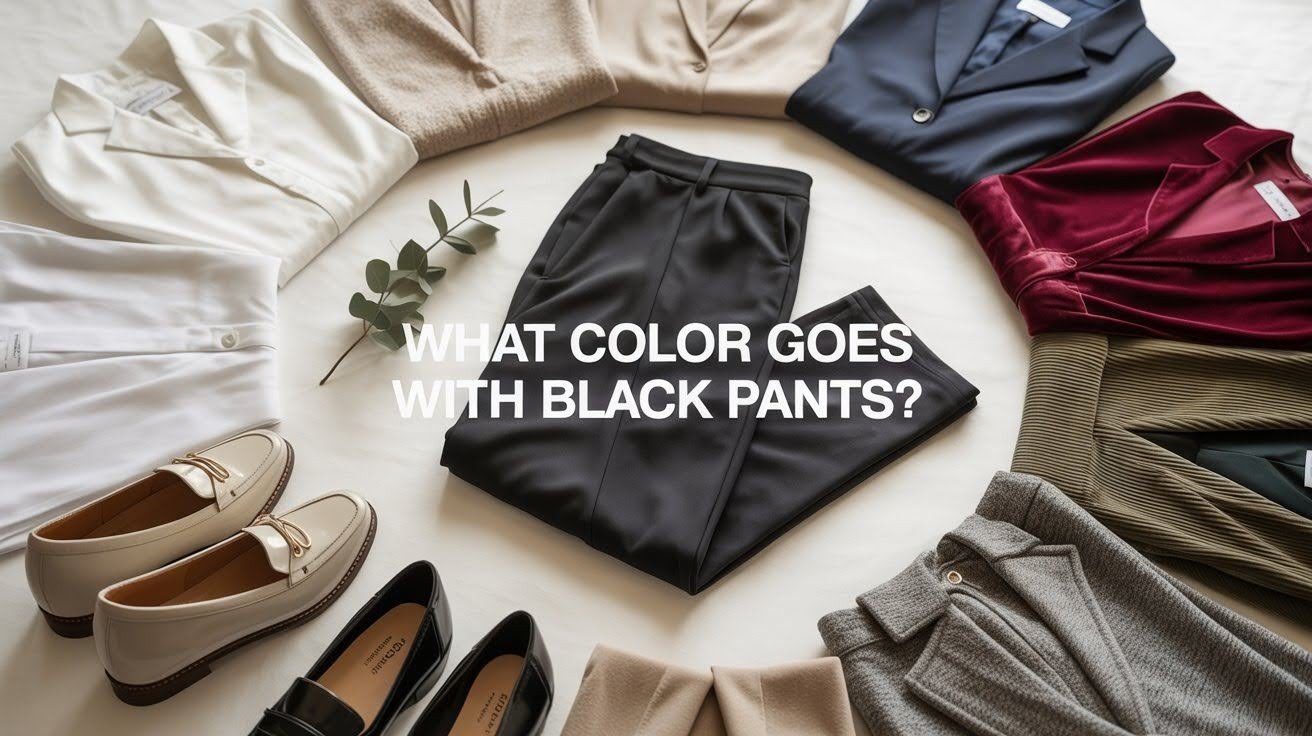 What Color Goes With Black Pants