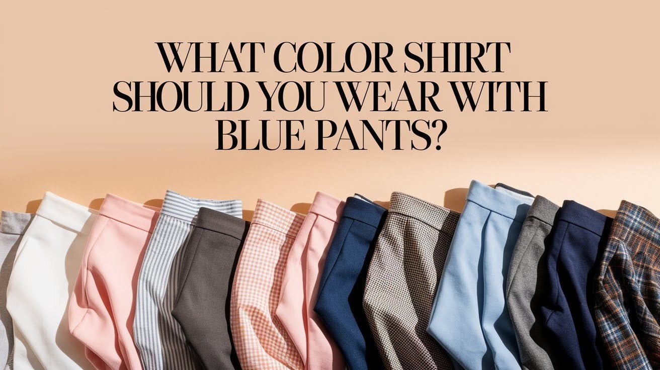 What Color Shirt Should You Wear with Blue Pants