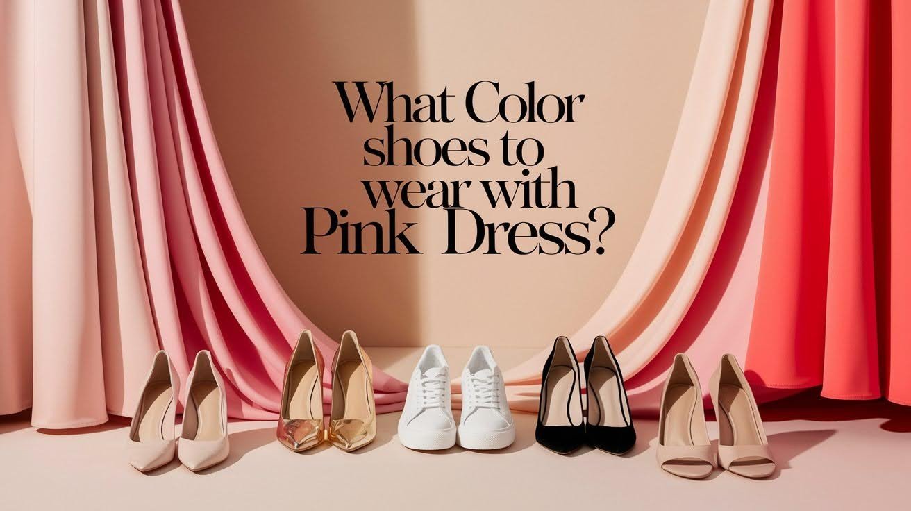 What Color Shoes To Wear With a Pink Dress?
