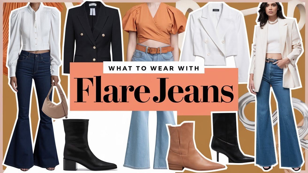 What to Wear with Flare Jeans