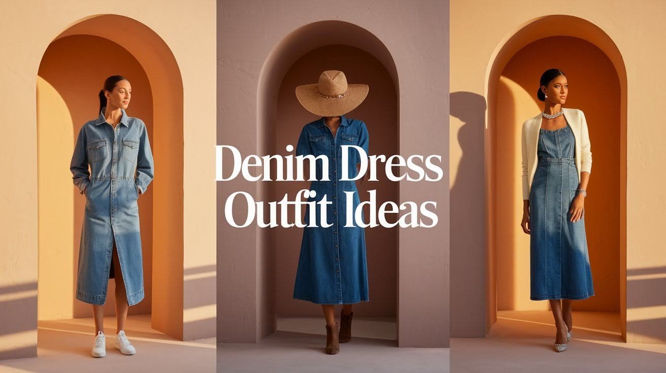 19 Chic Denim Dress Outfit Ideas You’ll Love