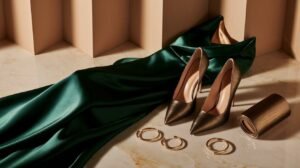 Bronze or Copper Heels