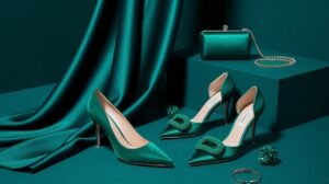 Emerald Green Heels