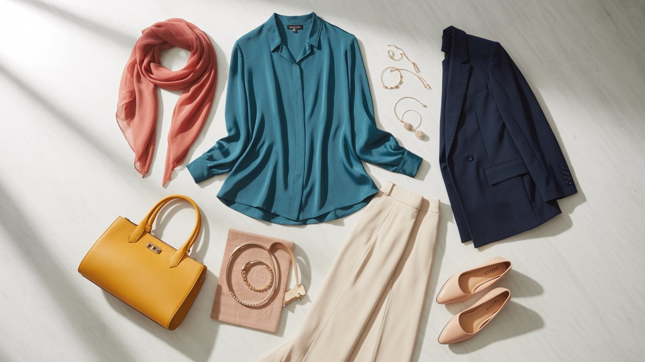 What Colours Go With Teal Clothes