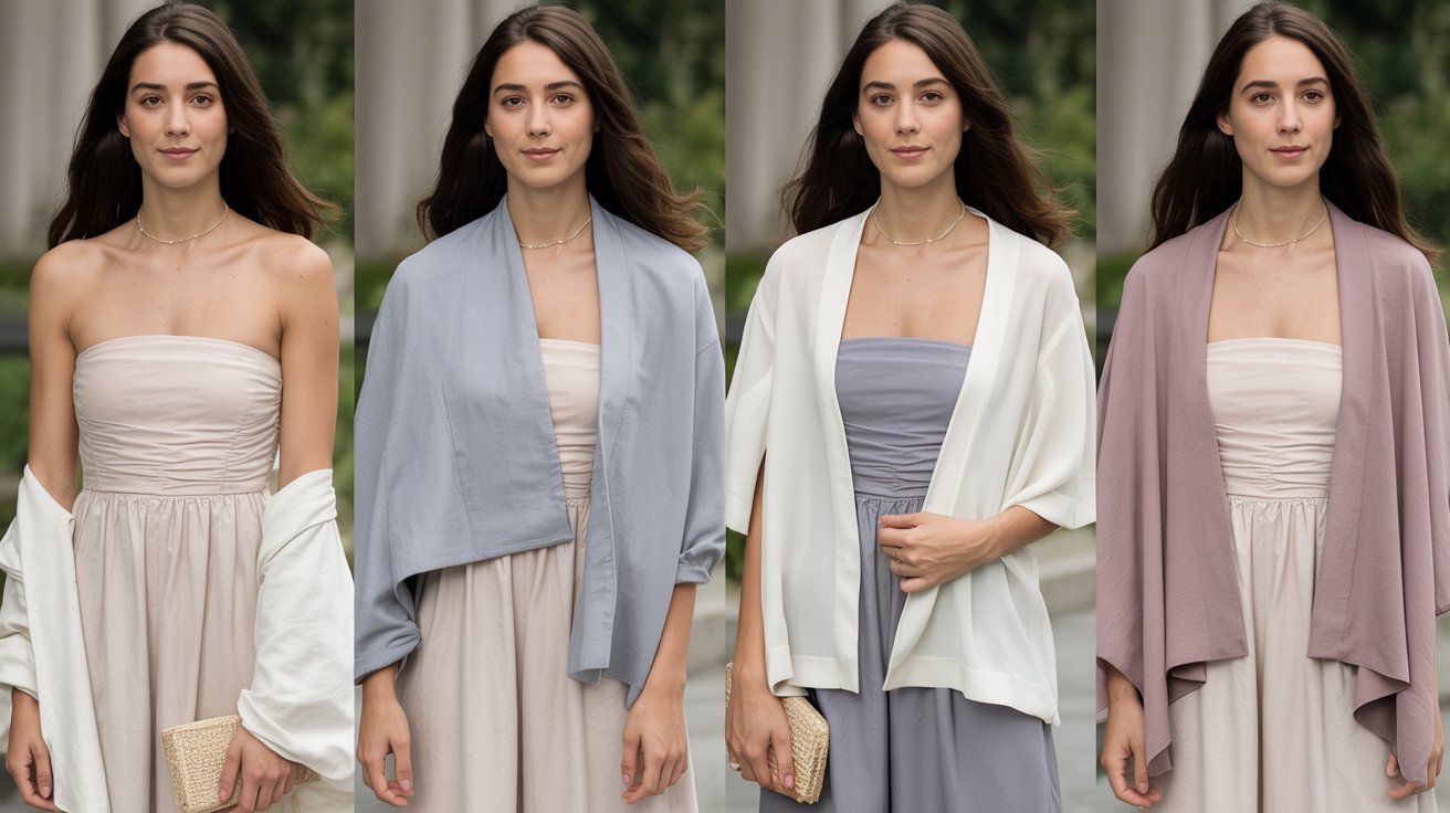 Why Layer Over a Strapless Dress